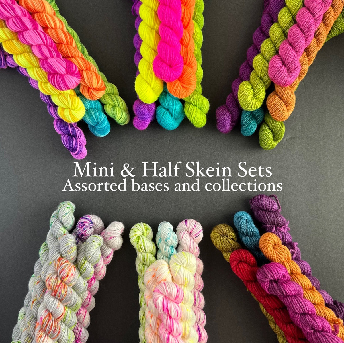 Mini & Half Skein Sets – Seismic Yarn & Dyeworks