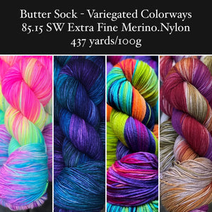 Butter Sock - Variegated