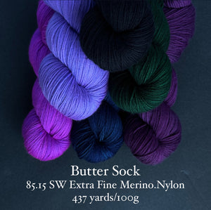 Butter Sock - Tonal & Semi Solids