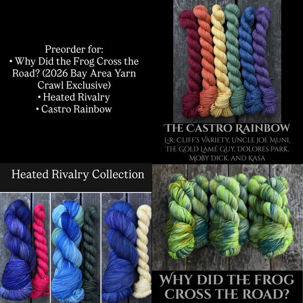 2026 BAYC, Heated Rivalry, & Castro Rainbow Colorways - PREORDER