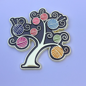 Enamel Pin - Yarn Should Grow on Trees